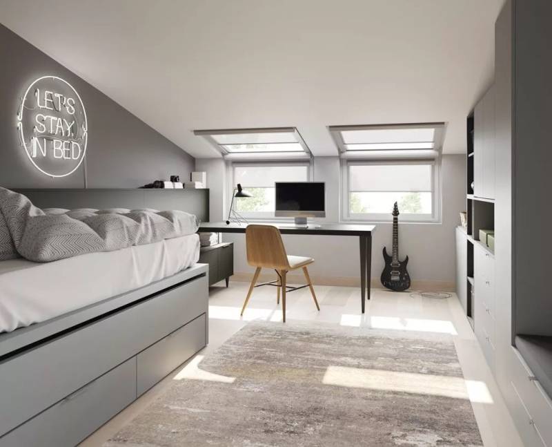  bureau sur mesure pour une chambre d'enfant et adolescent sur Nîmes dans le Gard