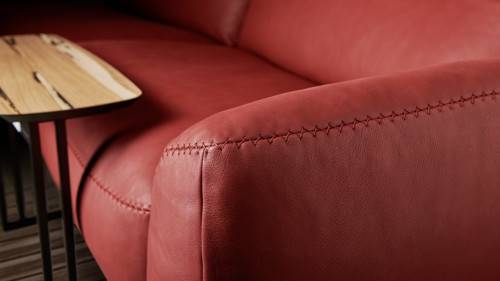 Zoom sur le canapé haut de gamme MATEO un intemporel de la collection DUVIVIER sur Nîmes dans le Gard