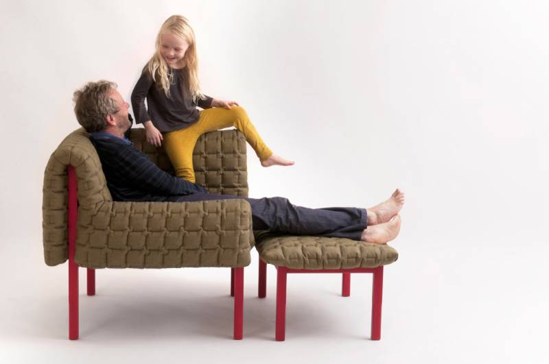 fauteuil de la collection canapé haut de gamme ruche de la marque ligne roset à Nîmes dans le Gard