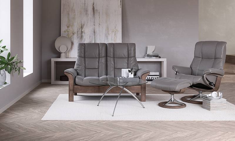 Canapé relax en cuir 2 places stressless chez Showroom443 