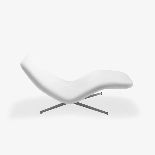 chaise longue Vallée-blanche, nouvelle réédition en hommage à Pierre Guariche à Nîmes