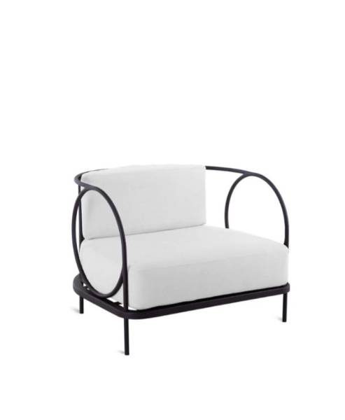 Fauteuil de jardin en fer forgé Ariete de la marque Unopiù chez Showroom443 