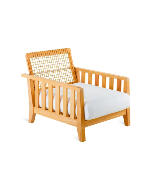 Fauteuil d'extérieur en bois pour une décoration chaleureuse à Nîmes