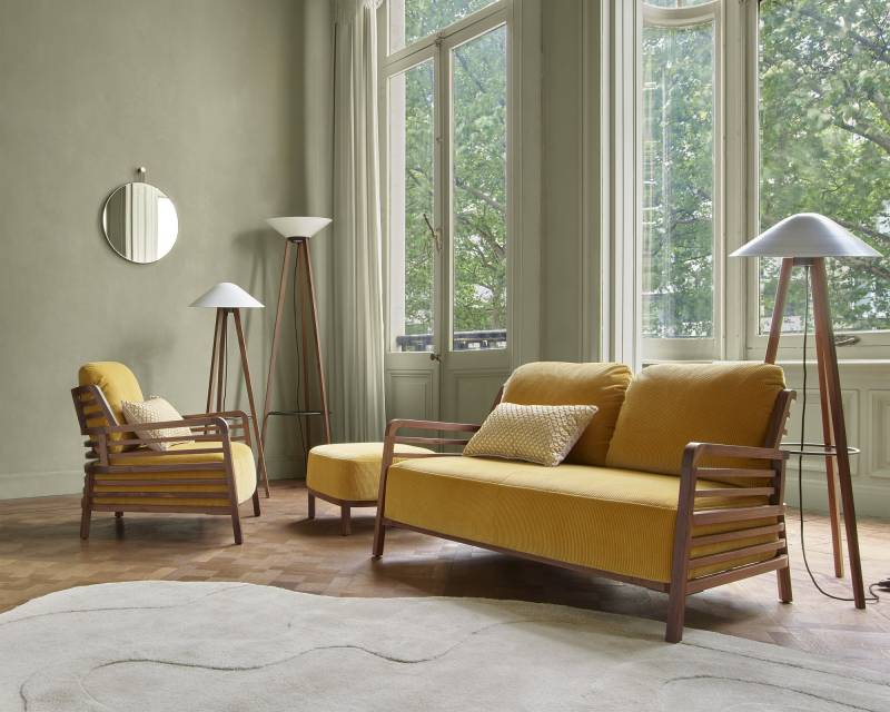 Fauteuil de salon confortable FLAX Ligne roset chez Showroom443