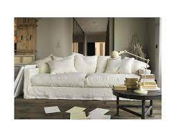 canapé en lin écru HOME SPIRIT pour votre maison de vacanceschez Showroom443 à Nîmes dans le Gard