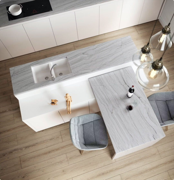 Une décoration sur mesure conçue par notre décorateur d'intérieur au Showroom443